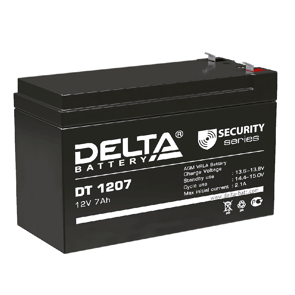 Аккумуляторная батарея DELTA BATTERY DT 1207